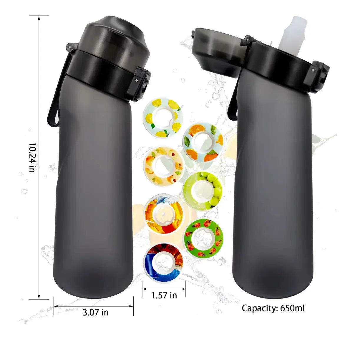 BOTELLA SABORIZADA 750ML + CAPSULAS DE REGALO